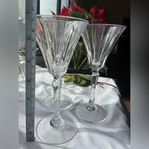 Novecento by Royal Crystal Rock Clear Crystal Wine Glasses - Set of 3